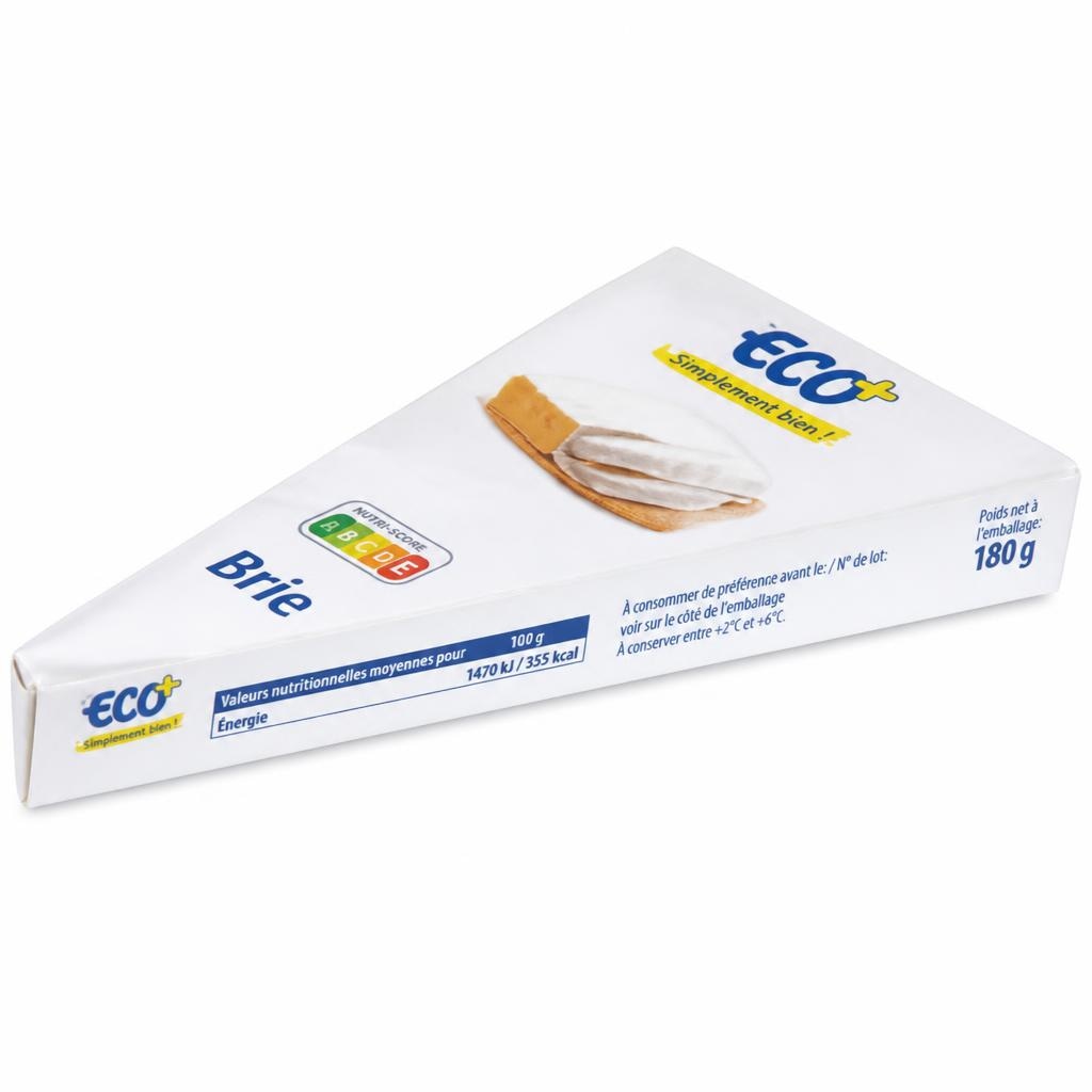 Sir Brie 180 g Naša Znamka Akcija v trgovini E.Leclerc