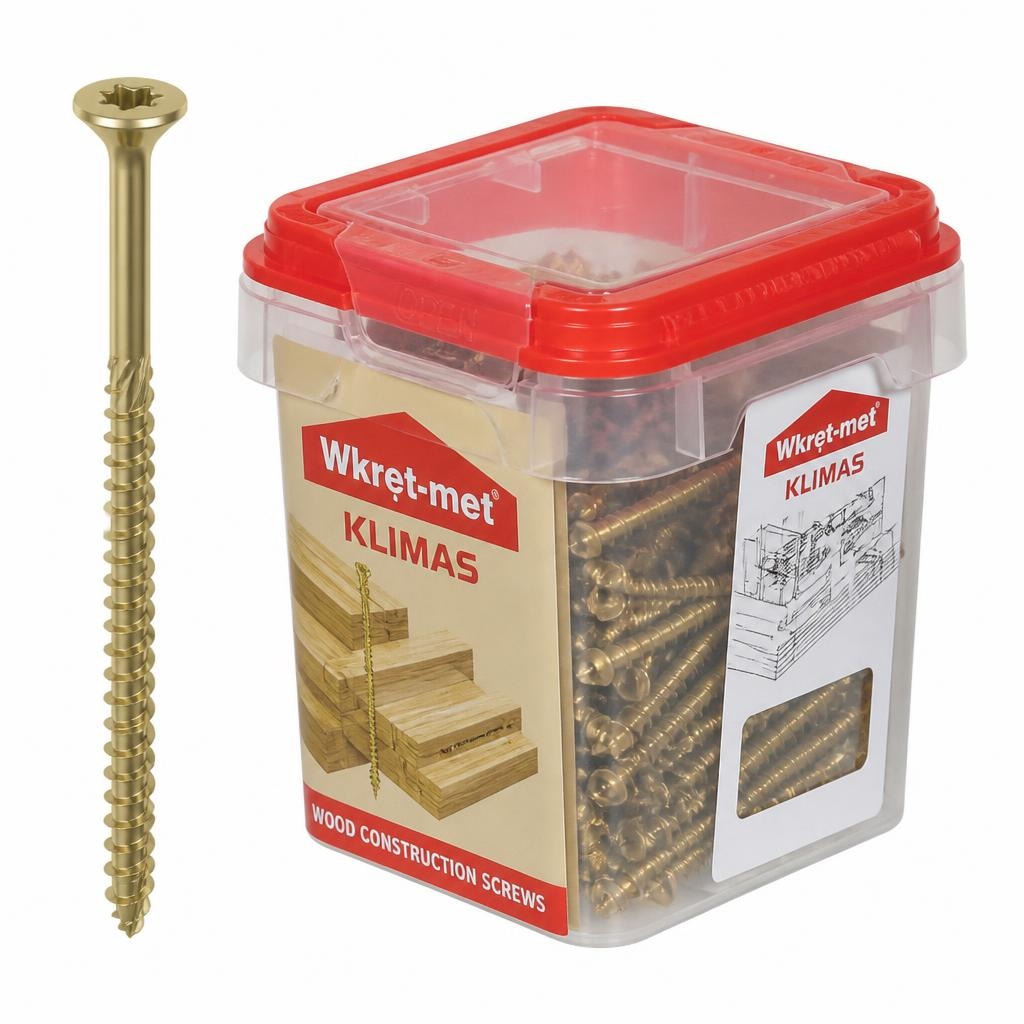 Wkret-met Klimas vijak lesni torx Masterbox 4,0 mm x 50 mm Akcija v trgovini Jager