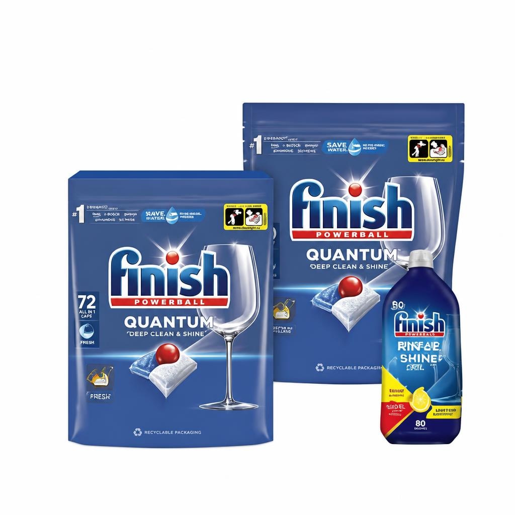 Detergent Finish Quantum Ultimate Regular 60/1, Quantum Regular 72/1, Ultimate Plus All in 1 Regular 54/14 XL, Power Lemon 2x900ml 4 XL Akcija u trgovini Mercator