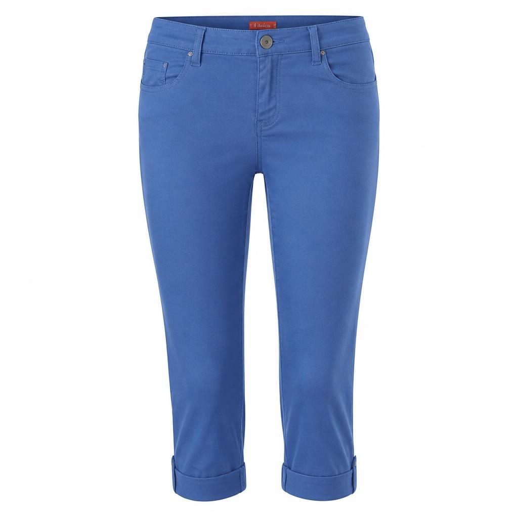 Tissaia Basics Ženske 3/4 jeans hlače - Akcija v trgovini E.Leclerc
