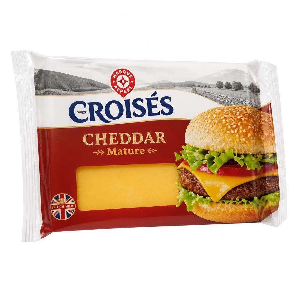 Croisés Zorjeni sir Cheddar Mature 150 g - Akcija v trgovini E.Leclerc
