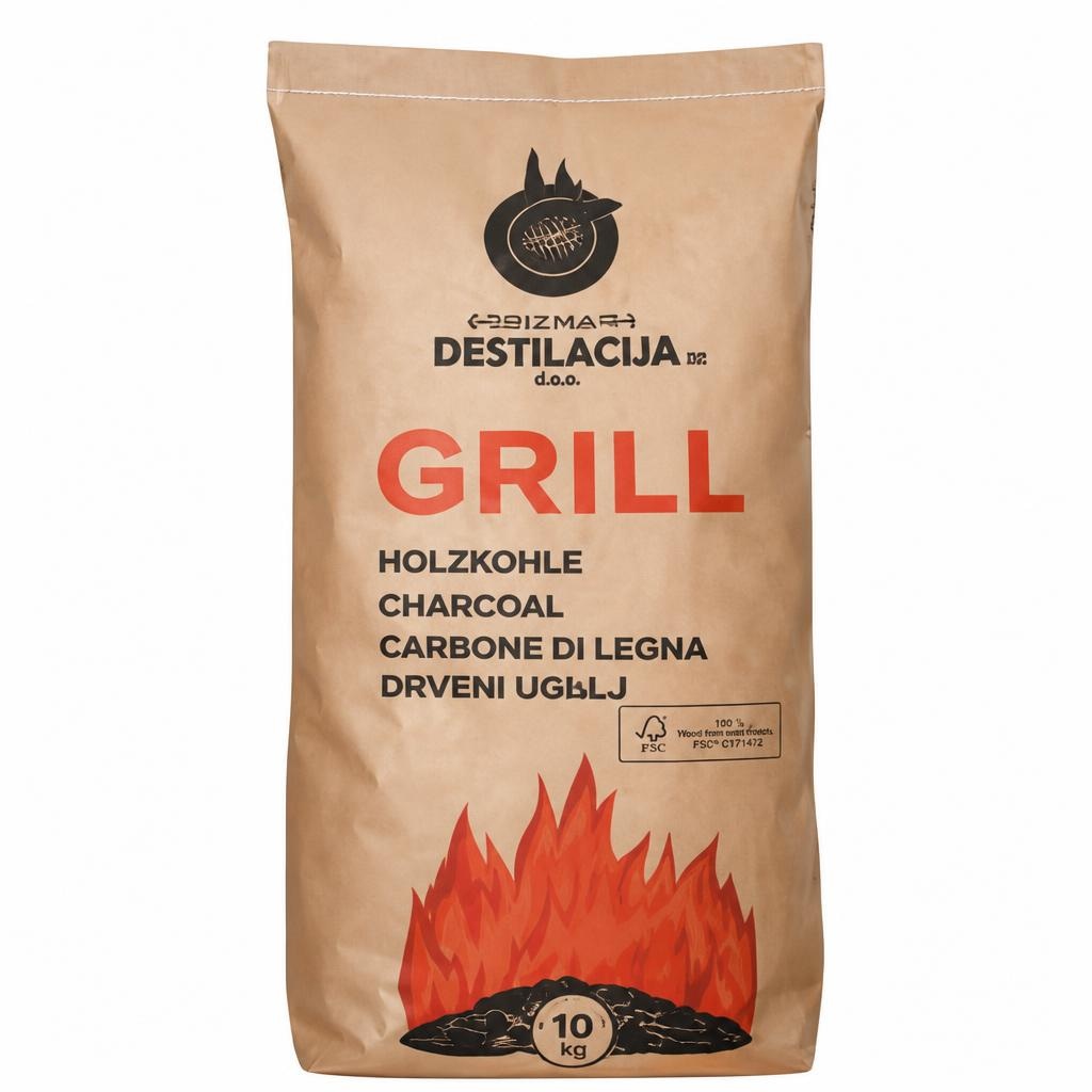 Lesno oglje Dizmar 10 kg - Akcija v trgovini Mercator