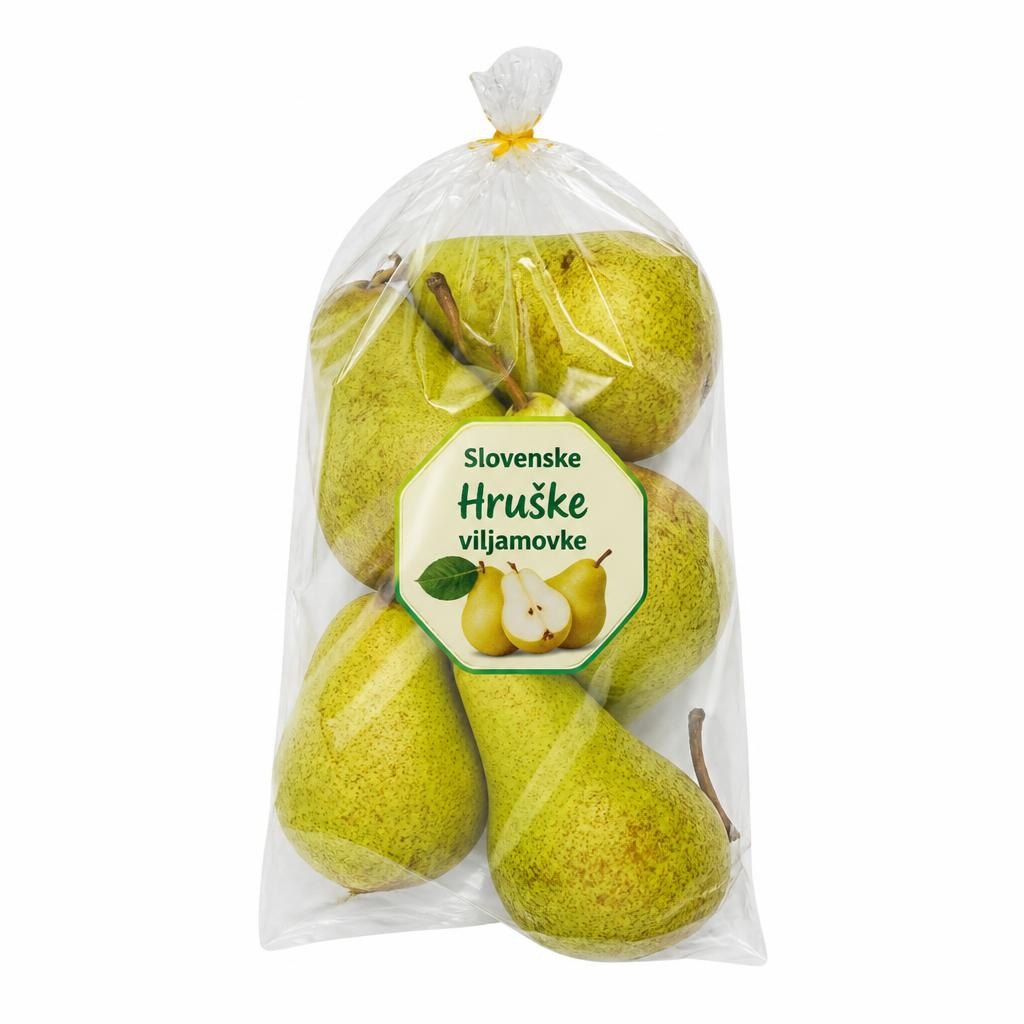 Slovenske hruške viljamovke 1 kg Akcija v trgovini Spar