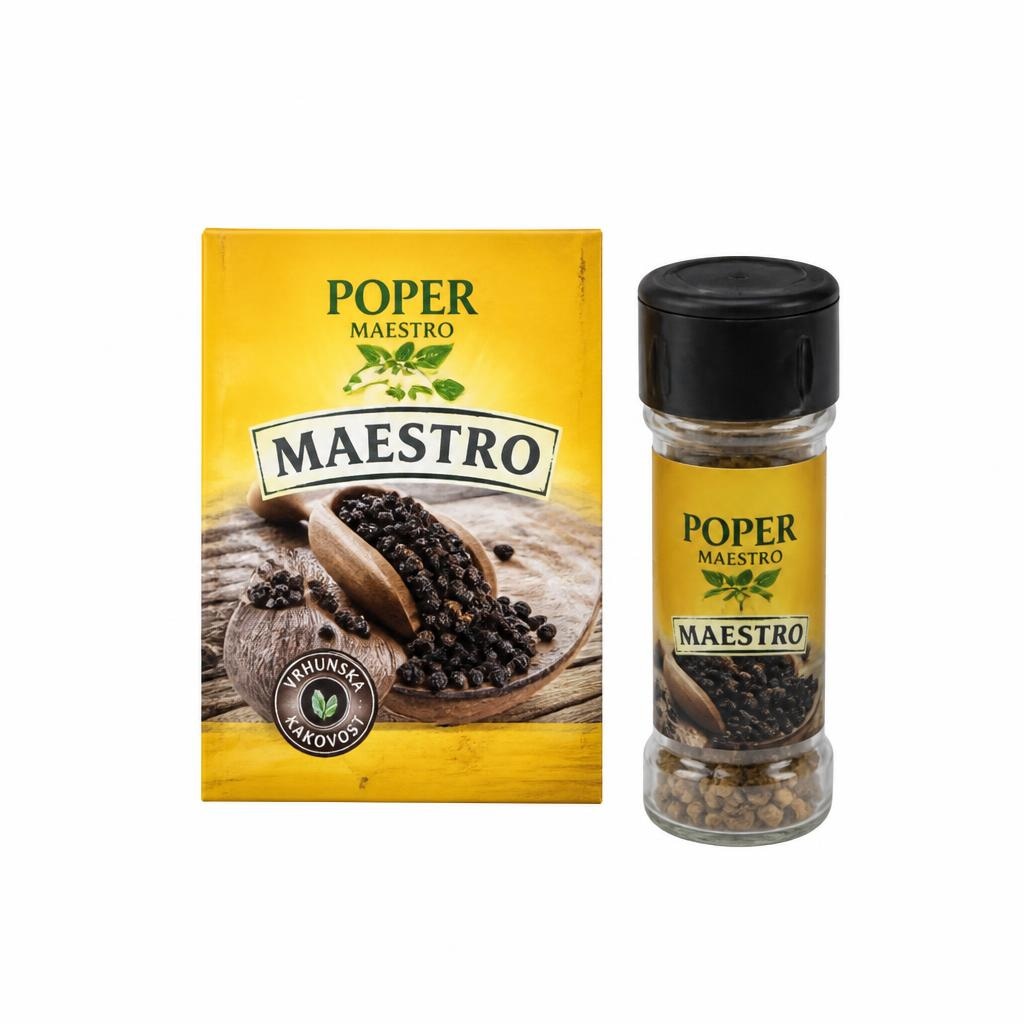 Maestro poper 20-50 g Podravka Akcija v trgovini Spar
