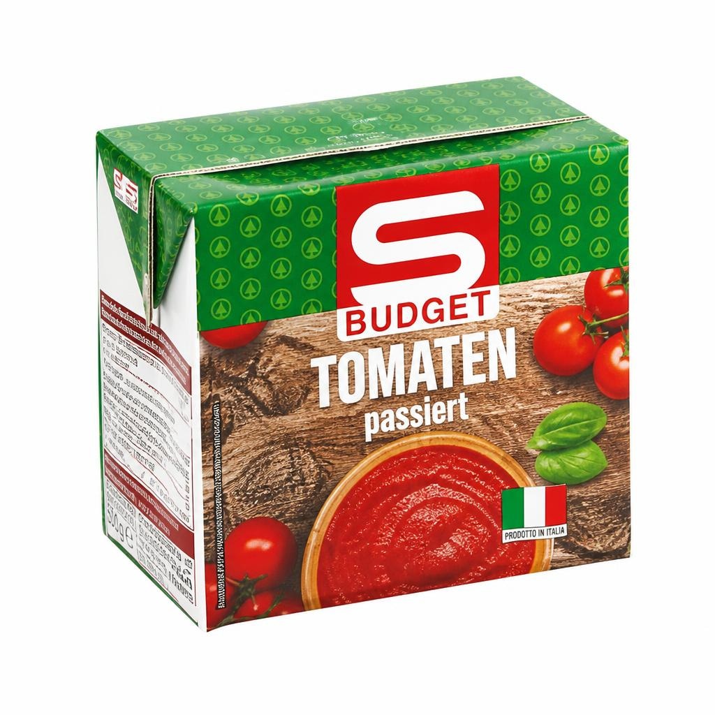 S-Budget pasiran paradižnik 500 g Akcija v trgovini Spar