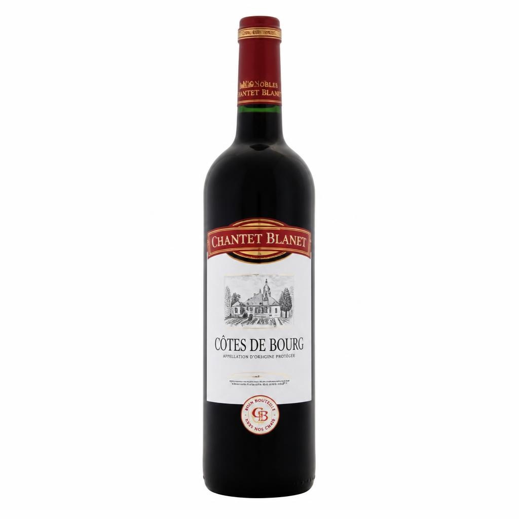 Chantet Blanet "Côtes de Bourg" 0,75 l Akcija v trgovini E.Leclerc