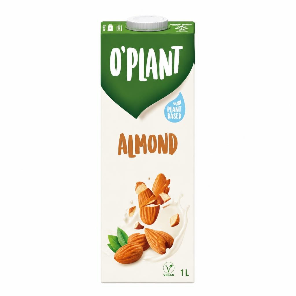 Mandljev ali ovseni napitek O'Plant 1 l Akcija v trgovini Mercator