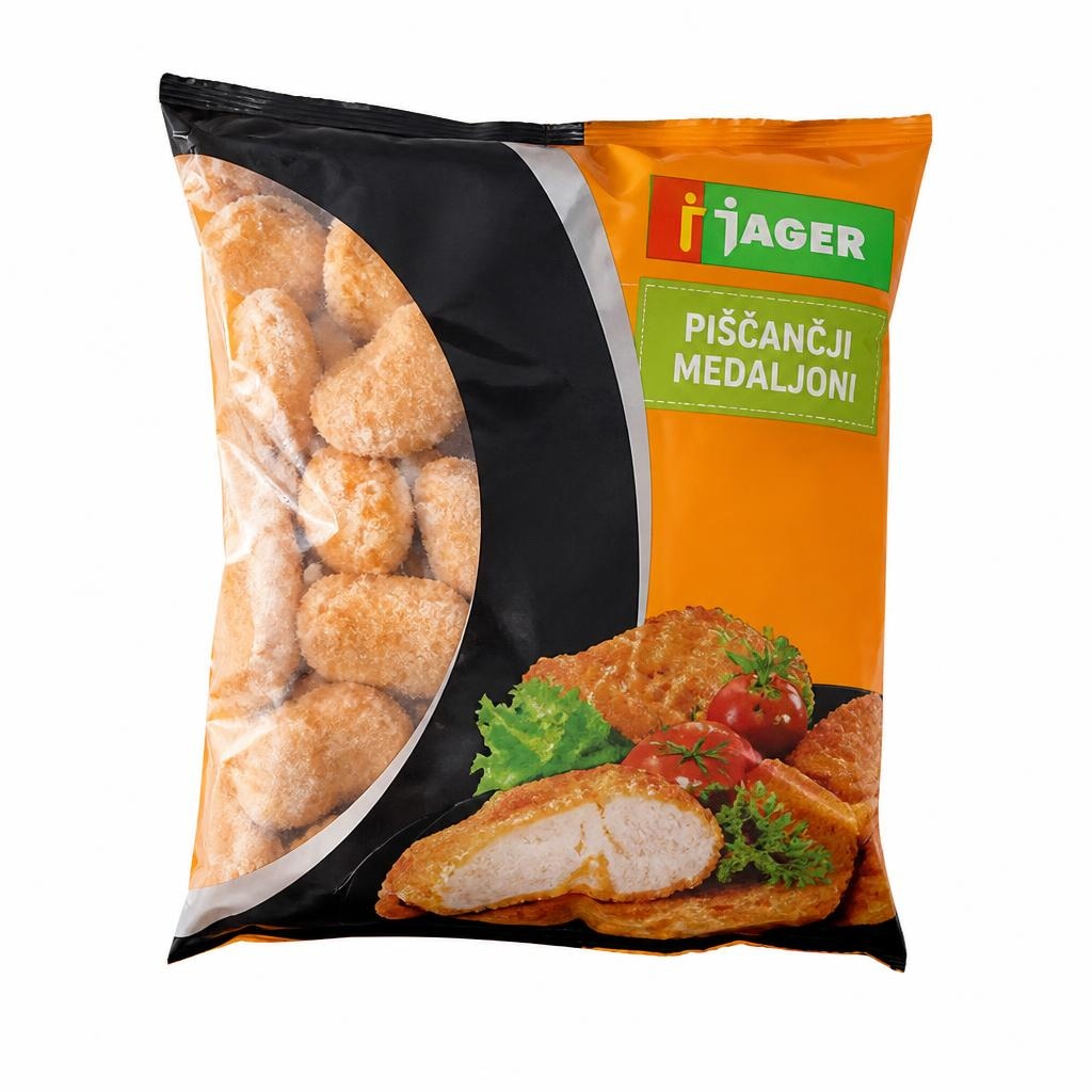 Piščančji medaljoni Jager 500 g Akcija v trgovini Jager