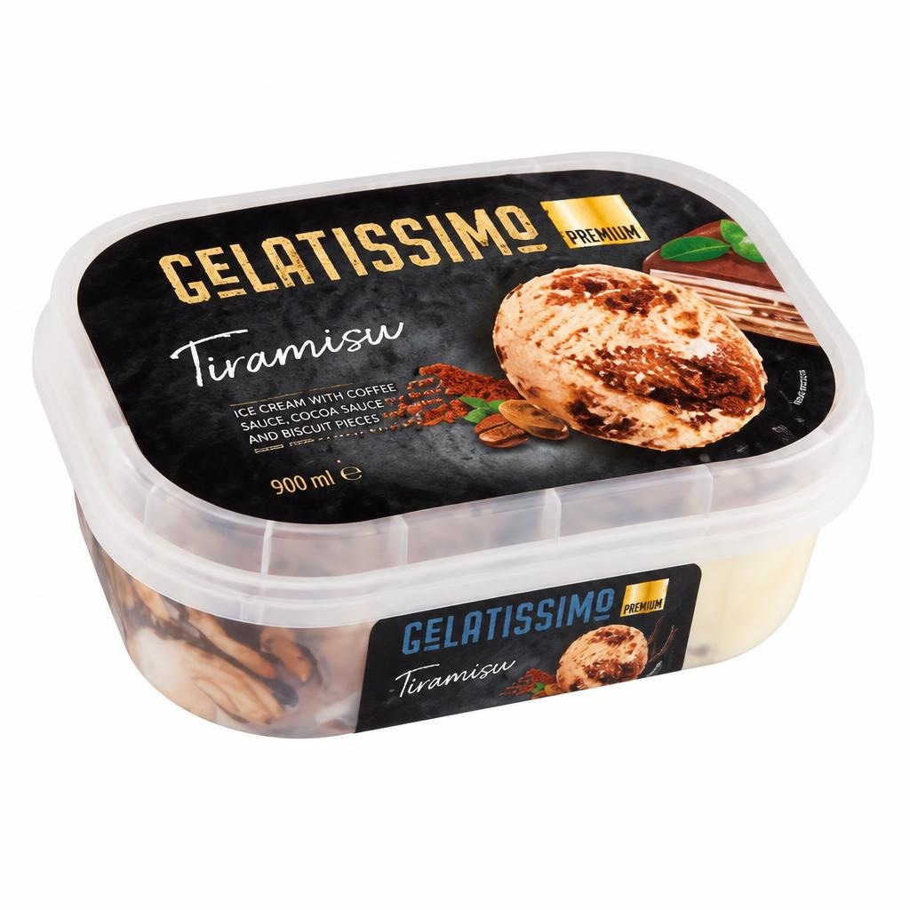 Sladoled Gelatissimo 900 ml - Akcija v trgovini Mercator