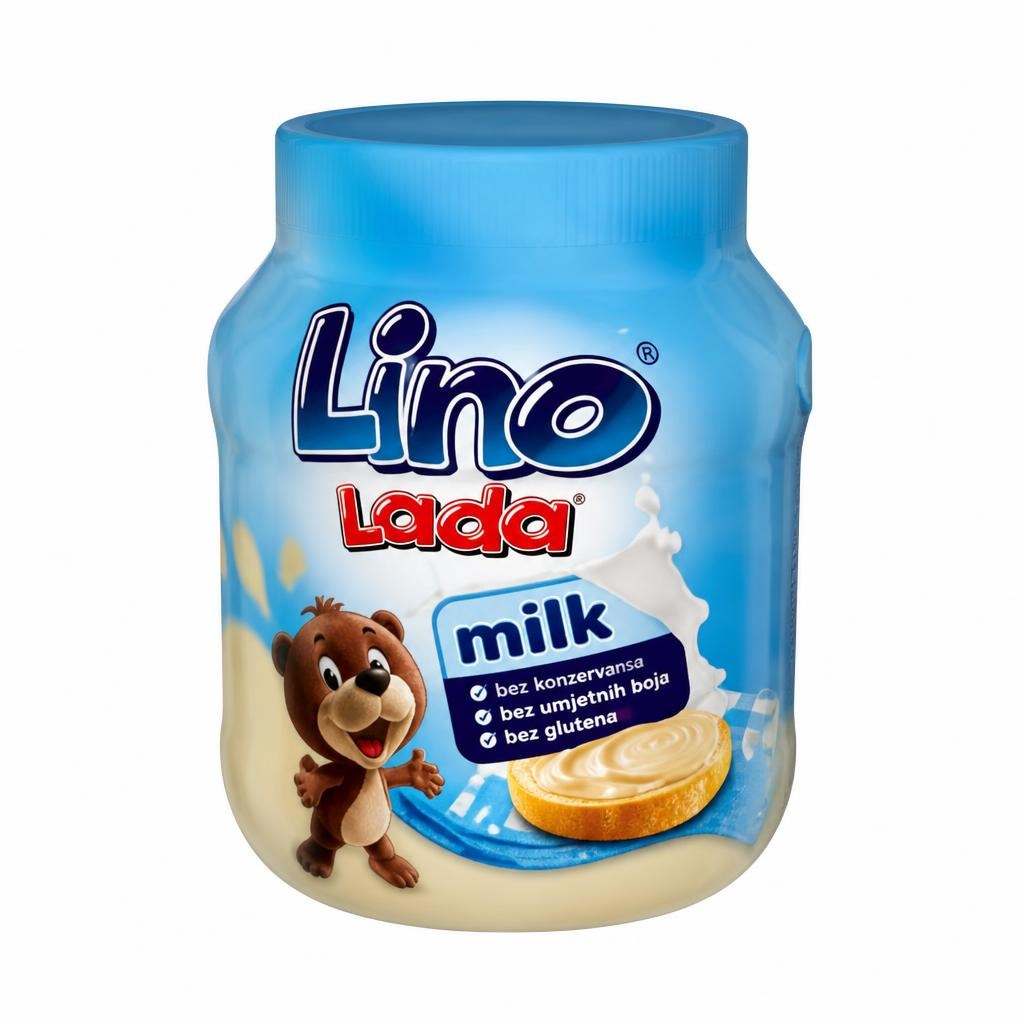 Lino Lada Milk kremni namaz 350 g Akcija v trgovini Tuš