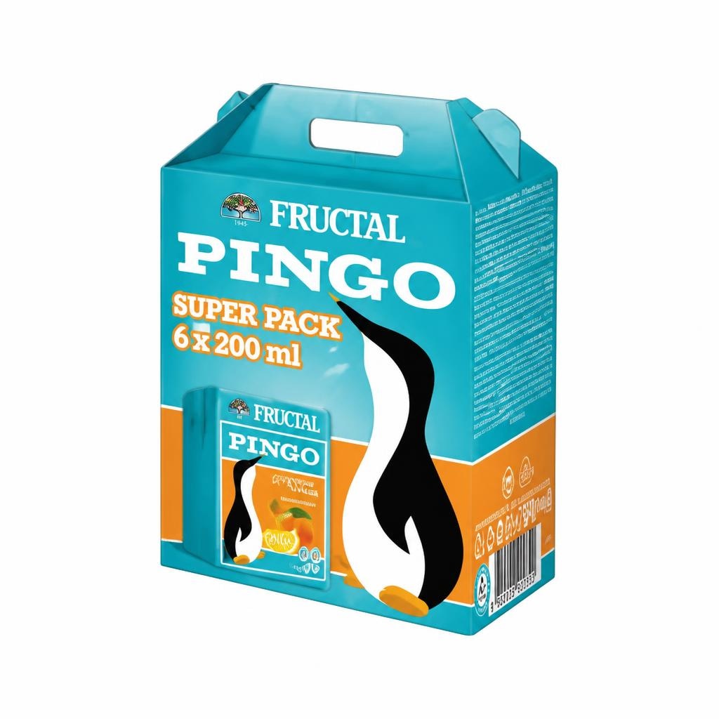 Fructal Pingo 6 x 200 ml Akcija v trgovini Mercator