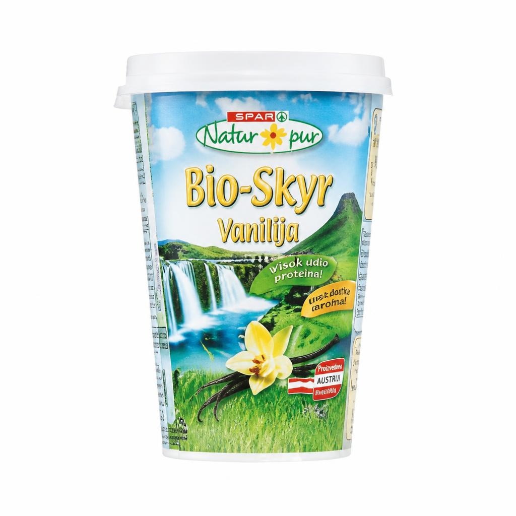 Natur pur Bio sadni skyr 400 g Akcija v trgovini Spar