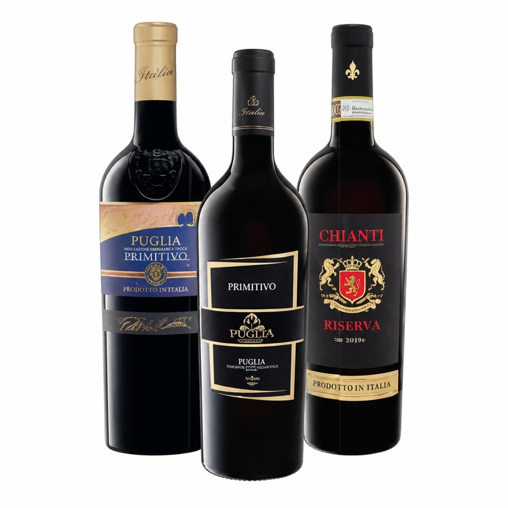 Izbor italijanskih vin 0,75 l - Akcija v trgovini Lidl
