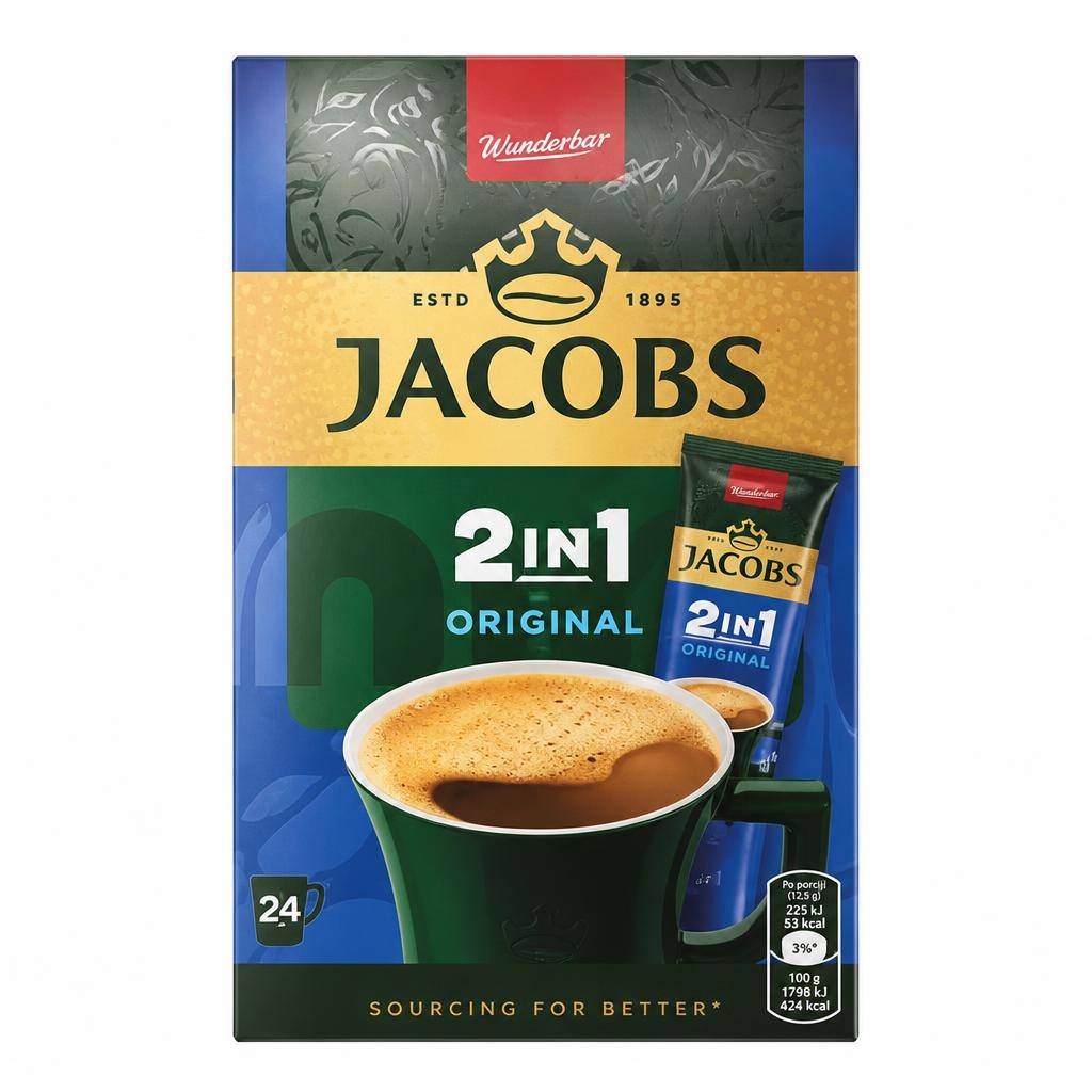 Jacobs Instant kava 24/1 - Akcija v trgovini Jager
