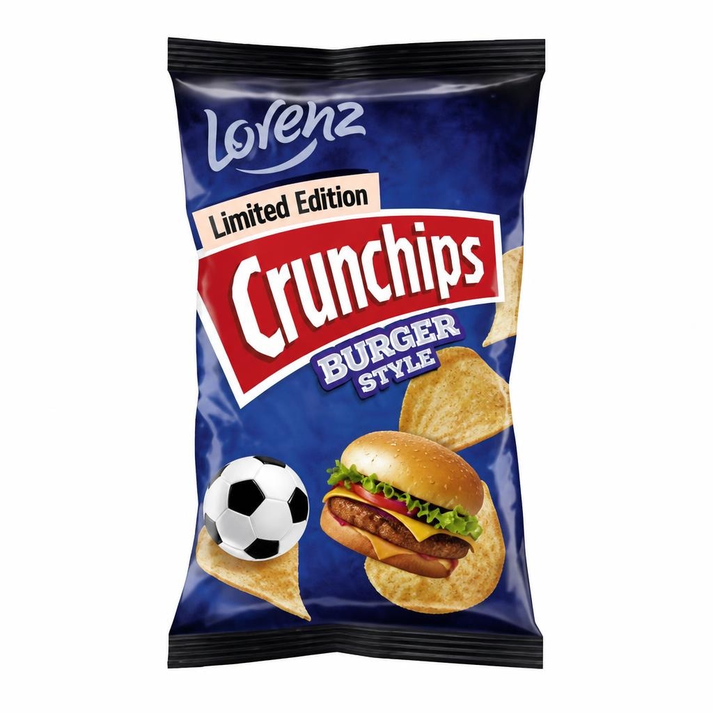 Čips Crunchips 100 g Lorenz - Akcija v trgovini Tuš
