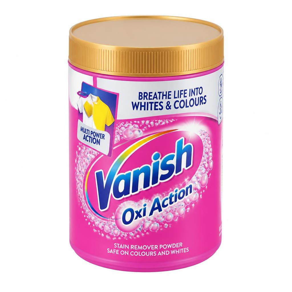 Vanish Oxi Action 1,5 l, 2 l ali 970 g Akcija v trgovini Spar