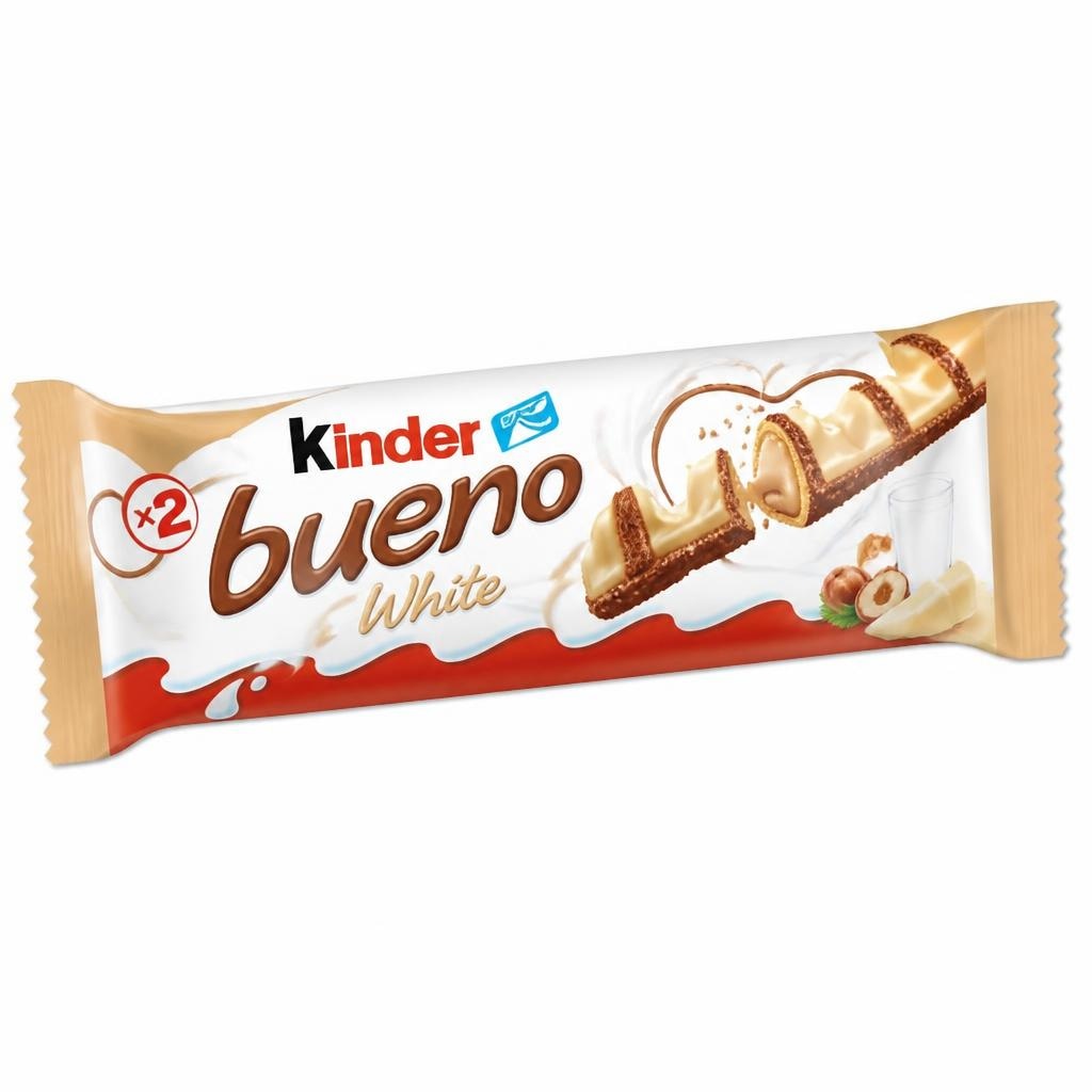 Kinder Bueno vafelj z belo čokolado 312 g Akcija v trgovini Kompas Shop