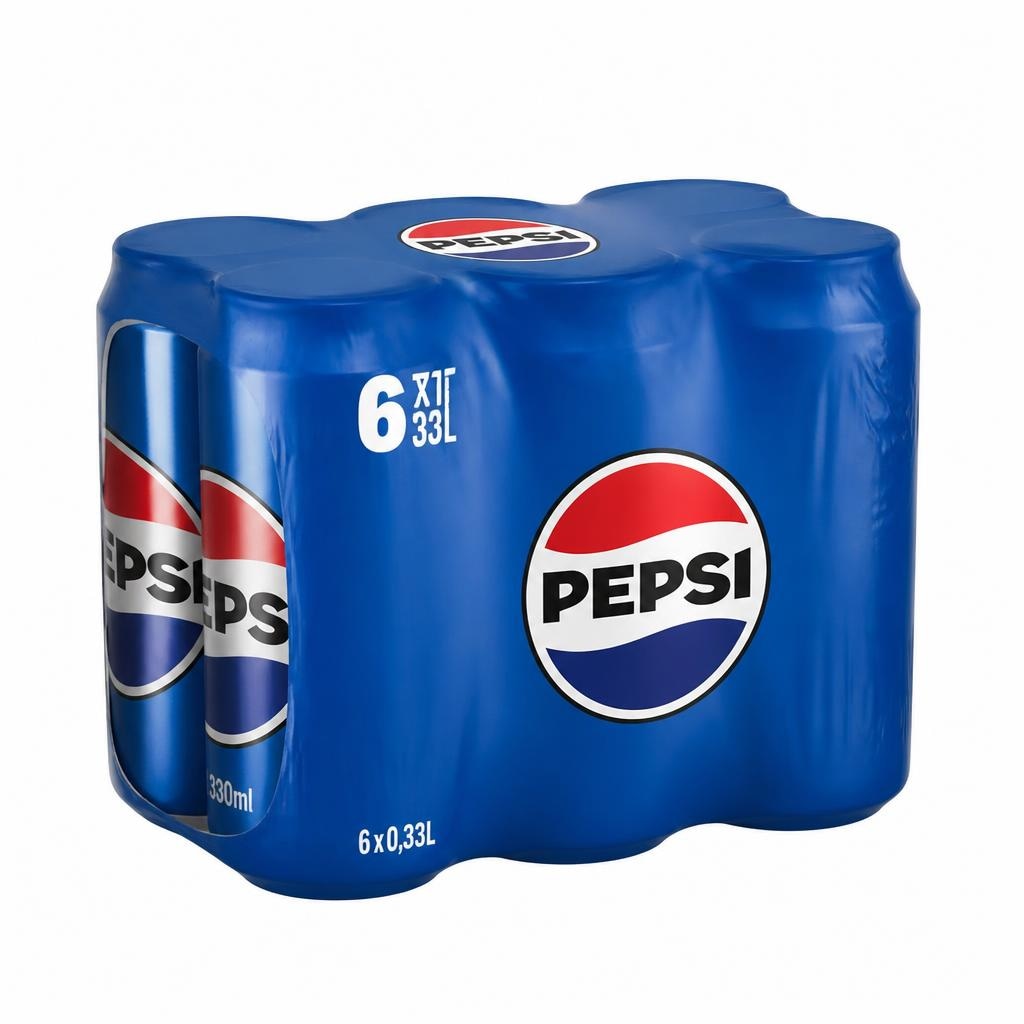 Pepsi Cola 6 x 0.33 l Akcija v trgovini E.Leclerc