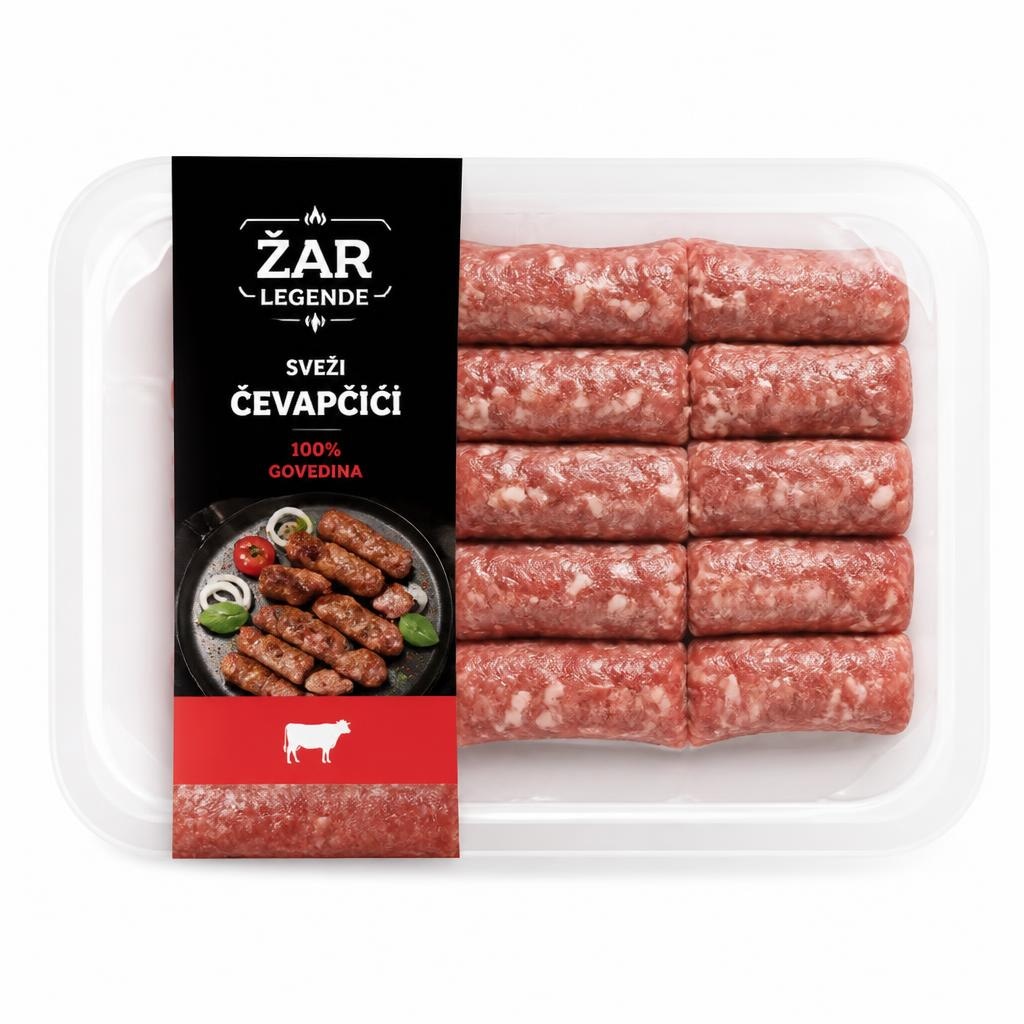 Žar Legende sveži čevapčiči 480 g Akcija v trgovini Lidl
