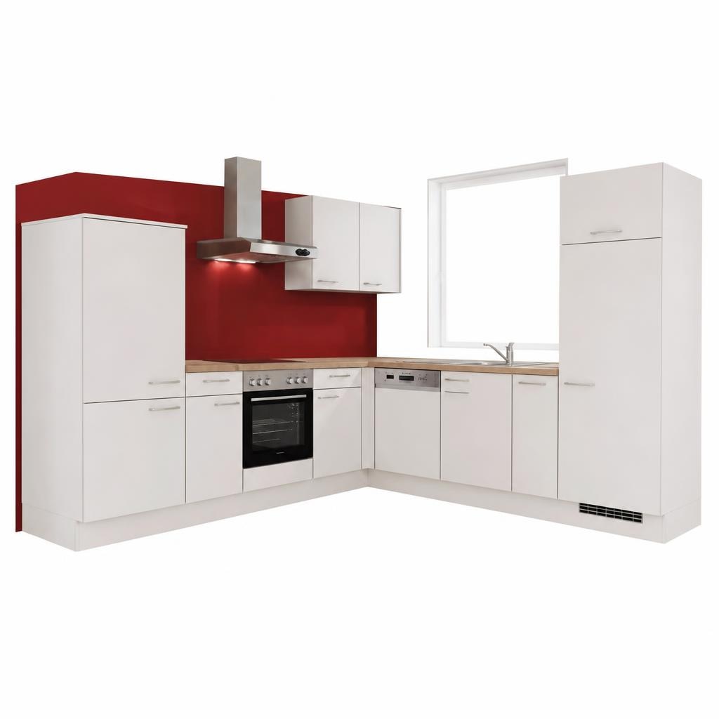 Kuhinja Furore Küchen bela Alpin 280x240 cm Akcija v trgovini Dipo