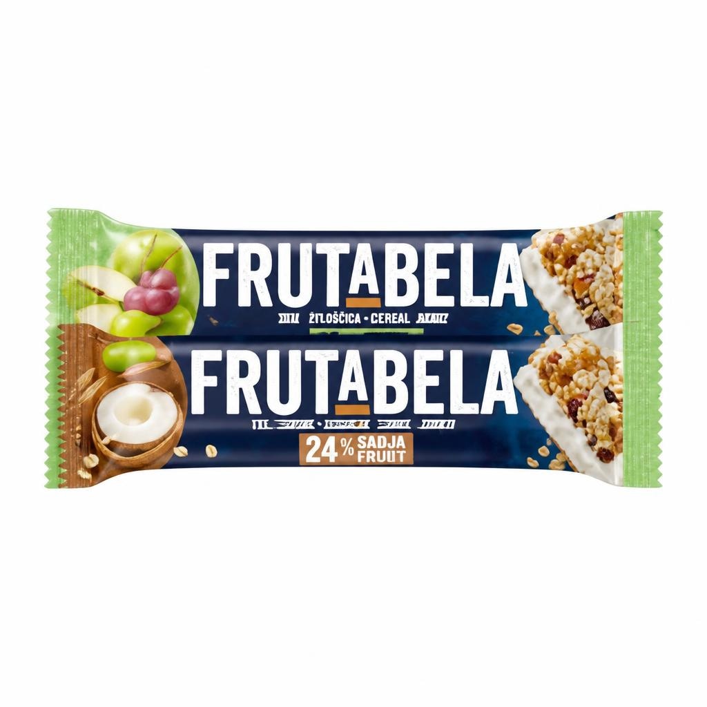 Žitna ploščica Frutabela 30 g ali 44 g - Akcija v trgovini Mercator