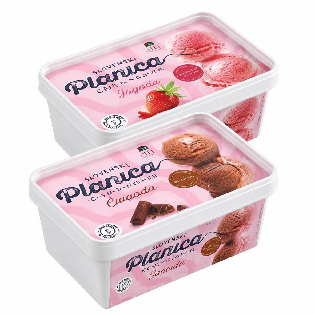 Sladoled Planica 1 L - Akcija v trgovini Jager