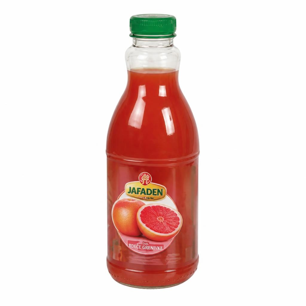 Sok rdeče grenivke 900 ml JAFADEN - Akcija v trgovini E.Leclerc