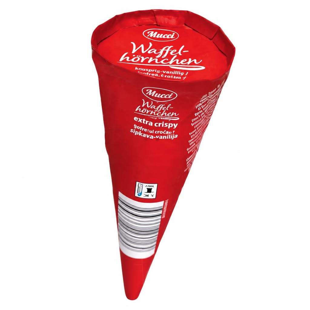 Mucci Kornet Waffel-hörnchen 70 g Akcija v trgovini Hofer