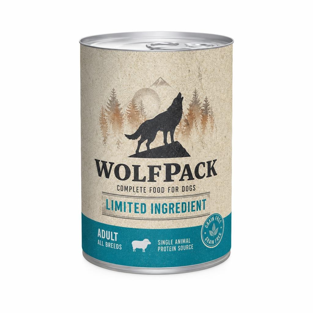 WolfPack Limited Ingredient Adult, 400g 400g - Akcija v trgovini Mr. Pet