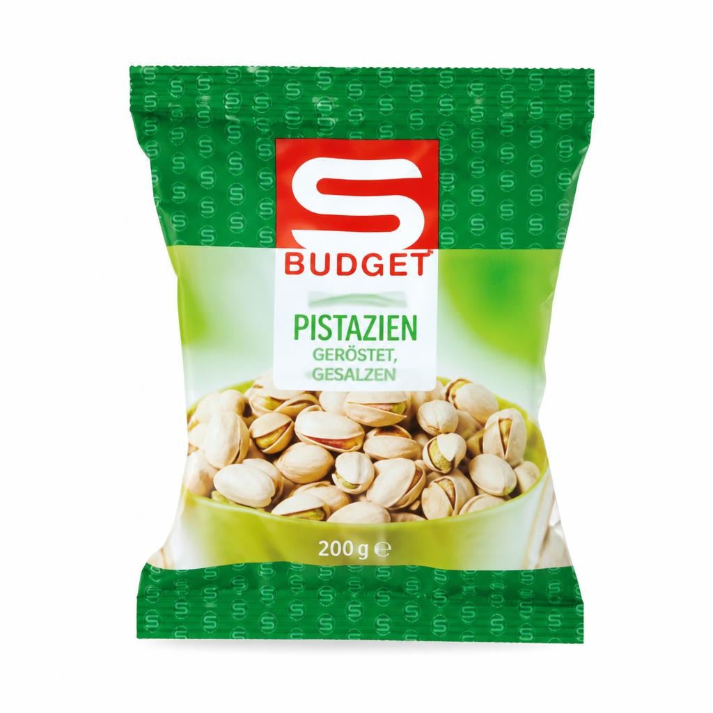 Budget Pistacija pražena 200 g Akcija v trgovini Spar