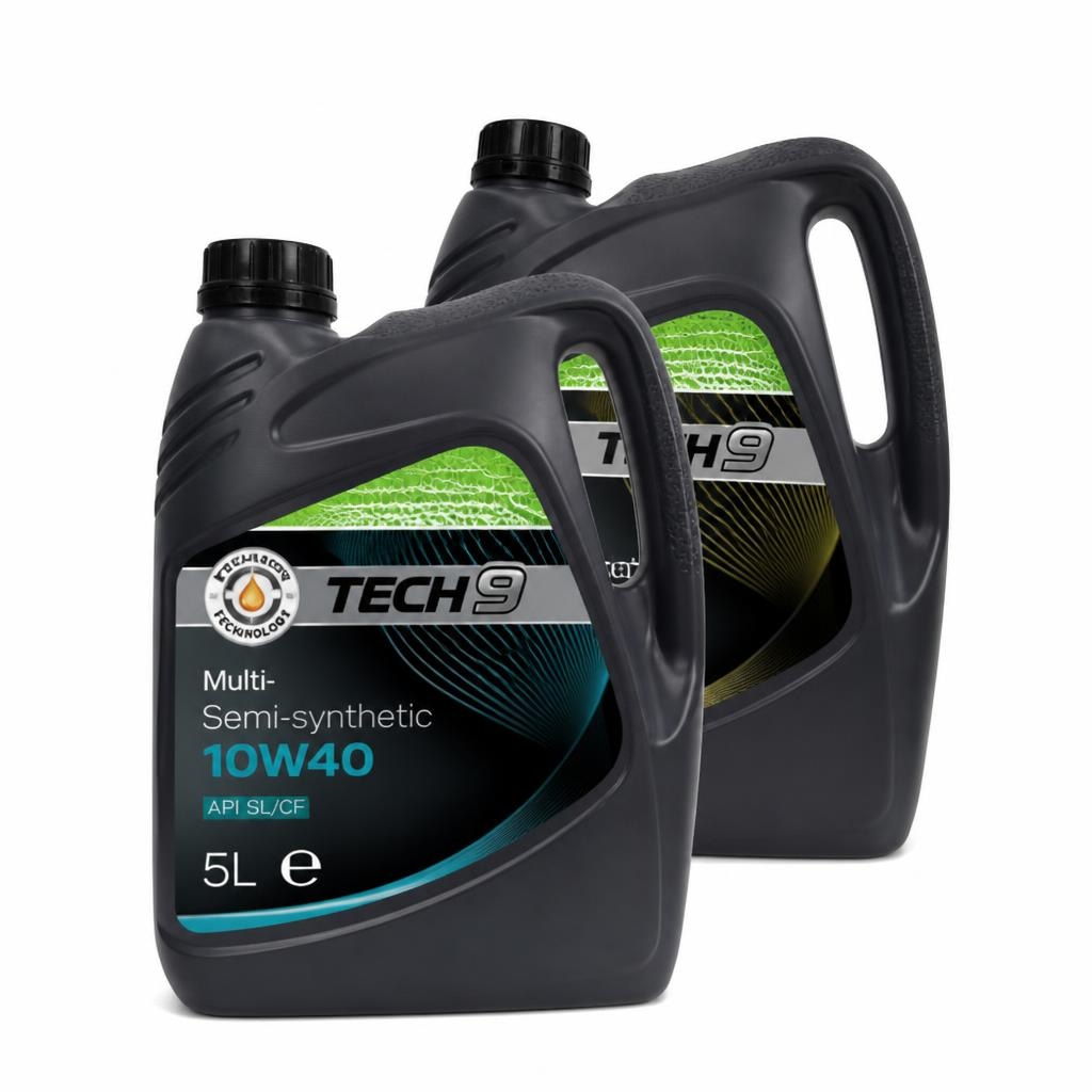 Motorno olje 10W40 5 l Tech9 Akcija v trgovini E.Leclerc