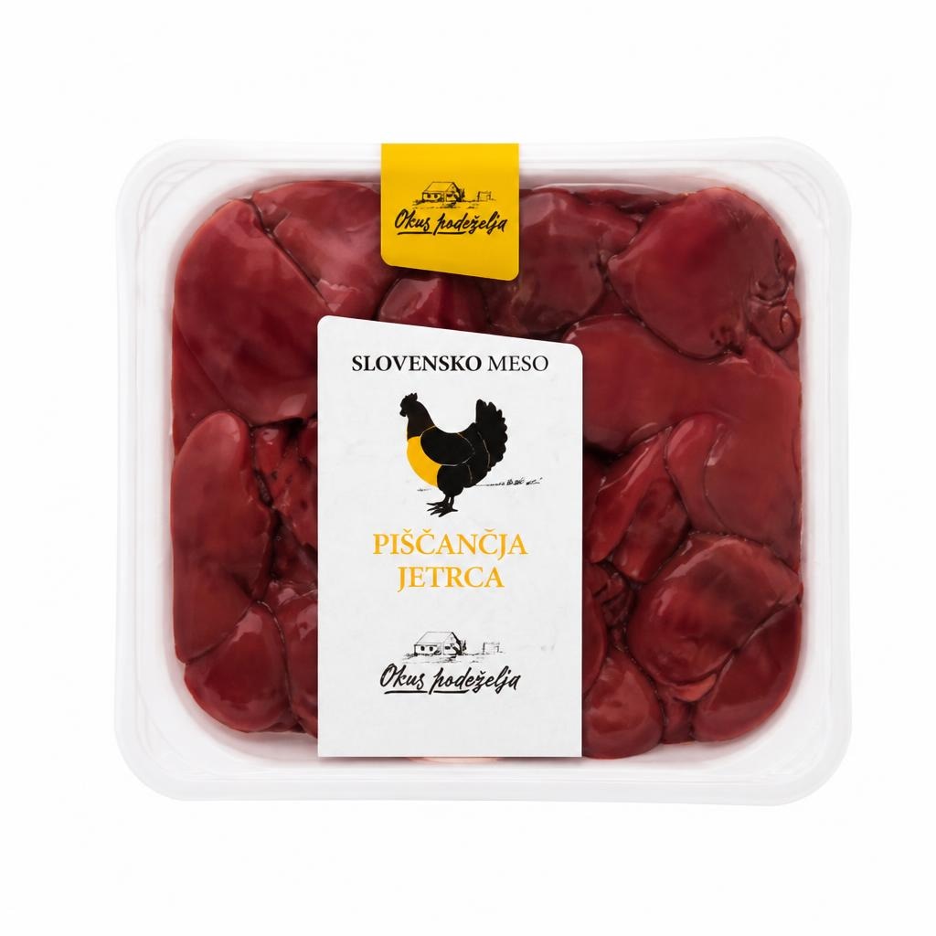 Okus podeželja piščančja jetrca 500 g Akcija v trgovini Hofer
