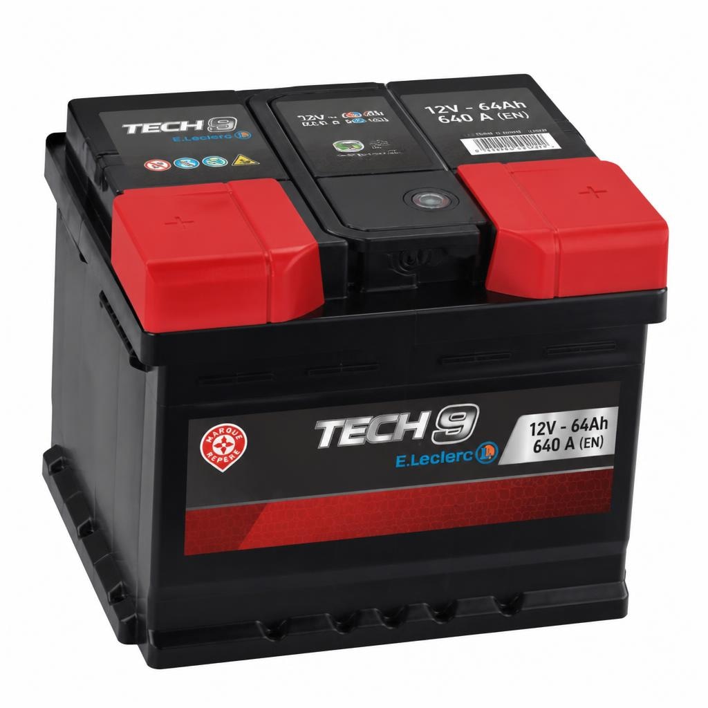 Akumulator Tech 9 60 Ah Akcija v trgovini E.Leclerc