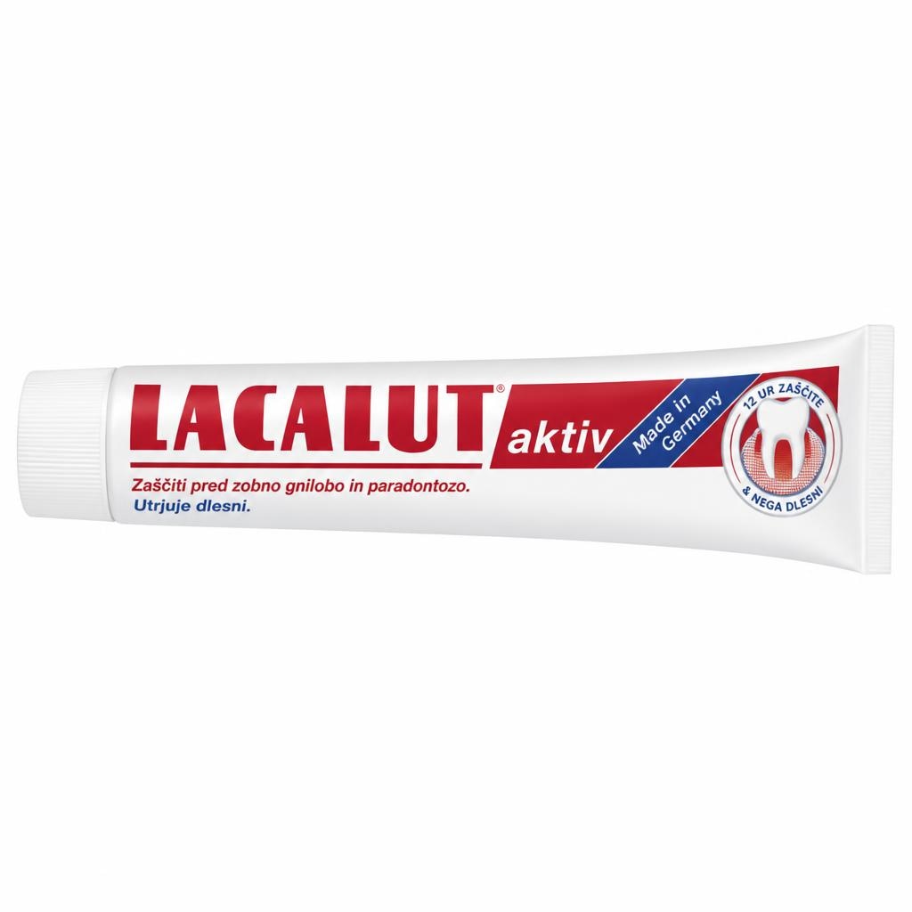 Lacalut Aktiv zobna krema 75-100 ml - Akcija v trgovini Mueller
