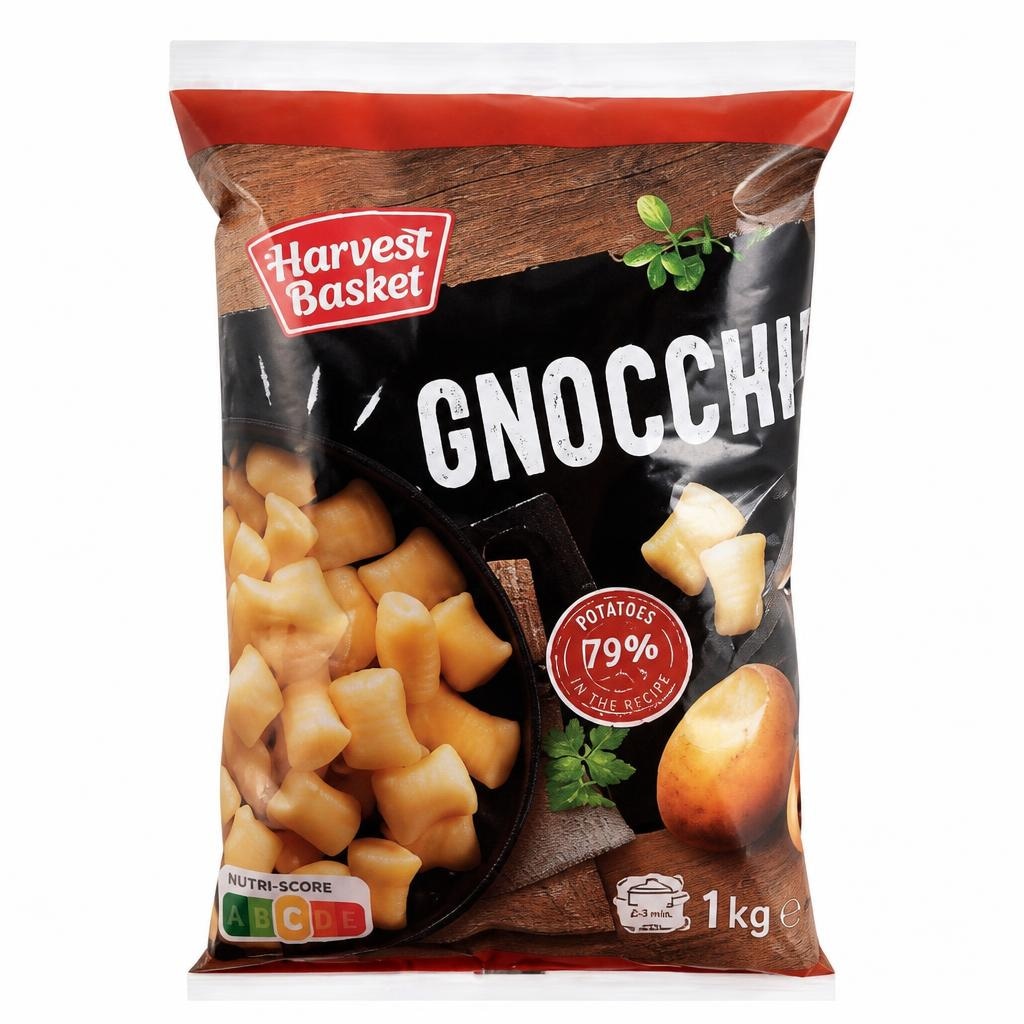 Harvest Basket njoki 1 kg Akcija v trgovini Lidl