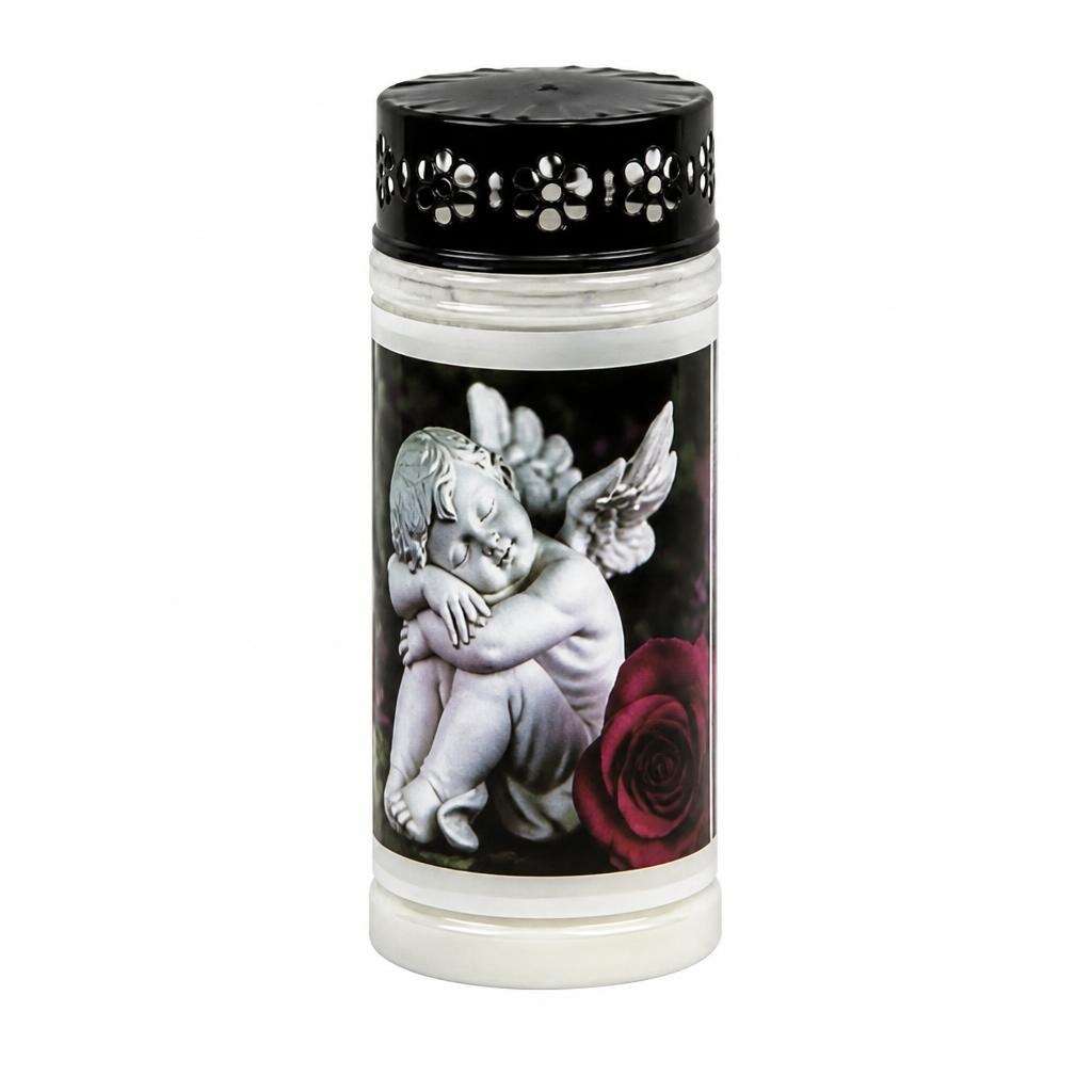 Sveča Ornamentica ca. 175 mm, čas gorenja: do 4 dni Jurković Svečarstvo Akcija v trgovini E.Leclerc