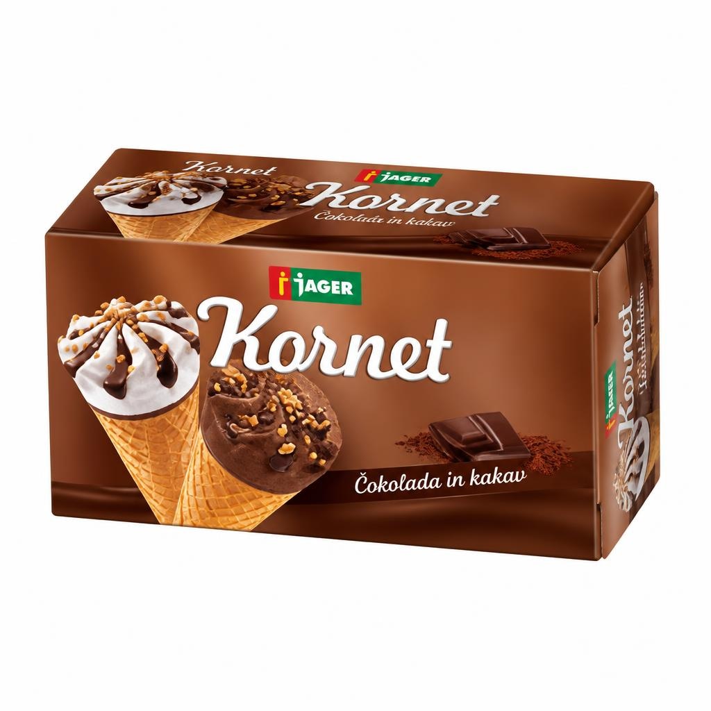 Sladoled Kornet Jager - Akcija v trgovini Jager
