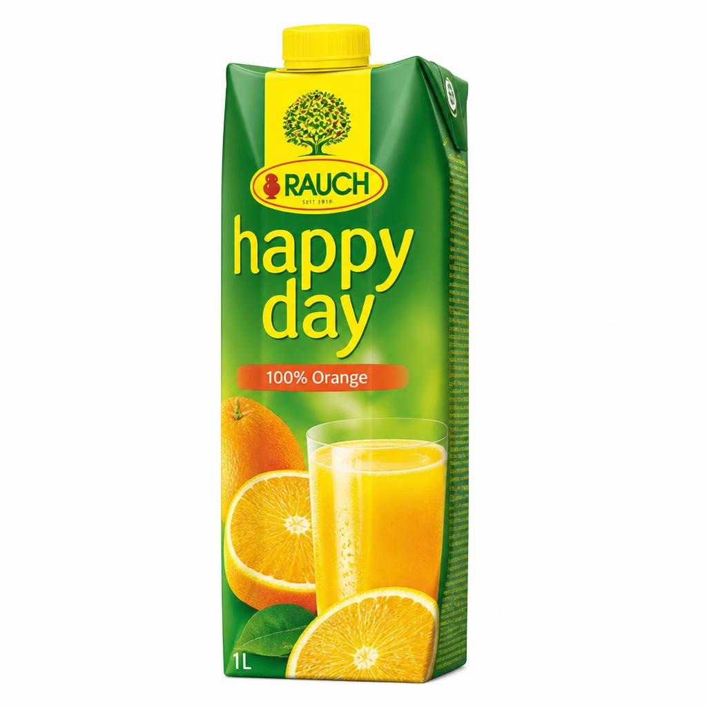 Happy Day 100% sadni sok 1 l Akcija v trgovini E.Leclerc