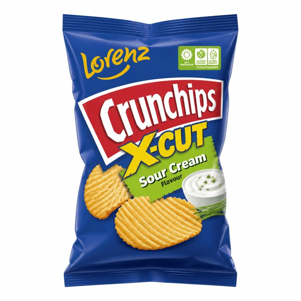 Lorenz Crunchips X-cut čips 3 x 75 g Akcija v trgovini Mercator