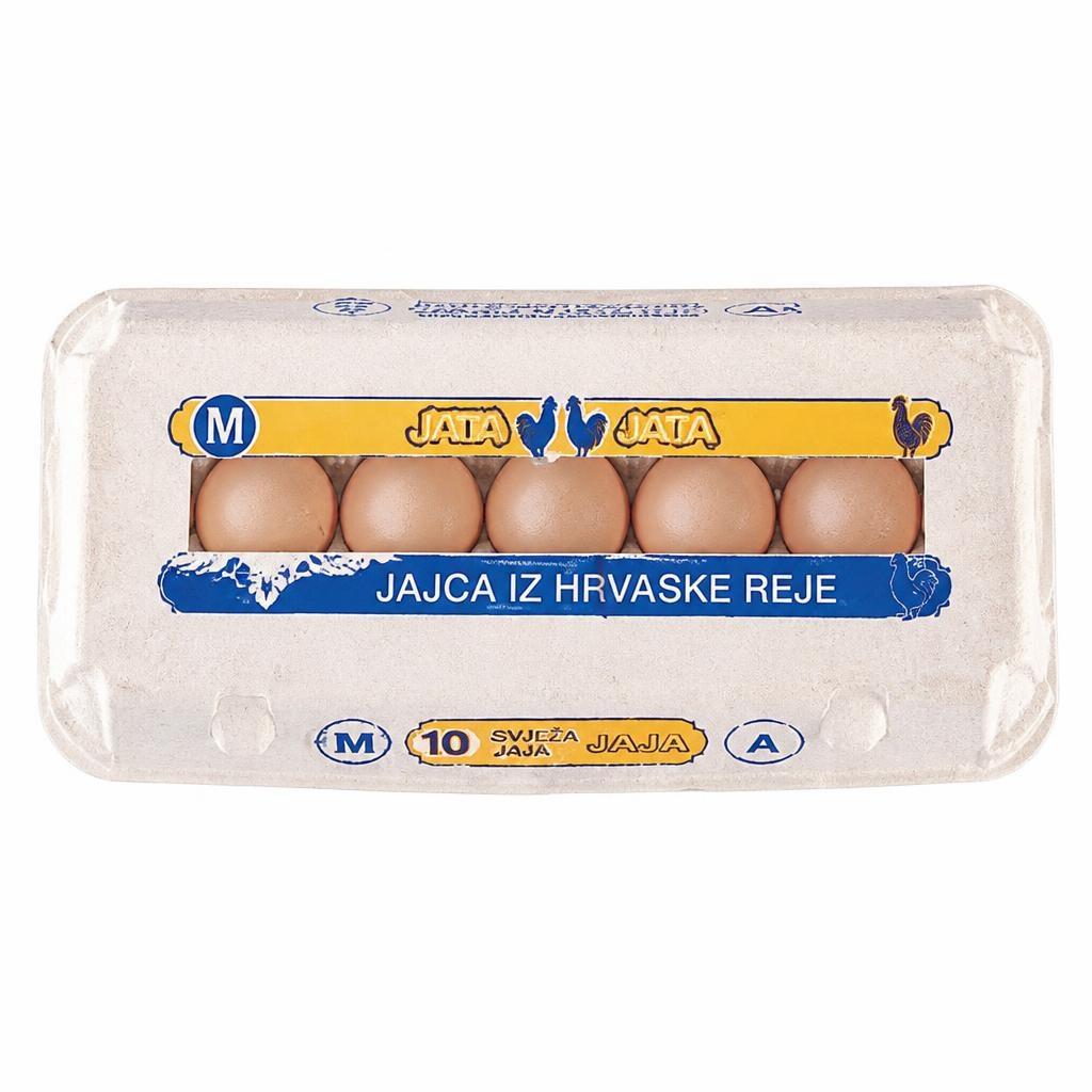 Jata Jajca retro 10 kosov Akcija v trgovini Lidl