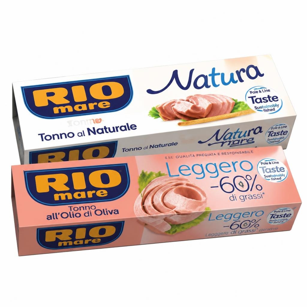 Tunina Rio mare Leggero ali Natura 3 x 60 g ali 3 x 56 g Akcija v trgovini Mercator