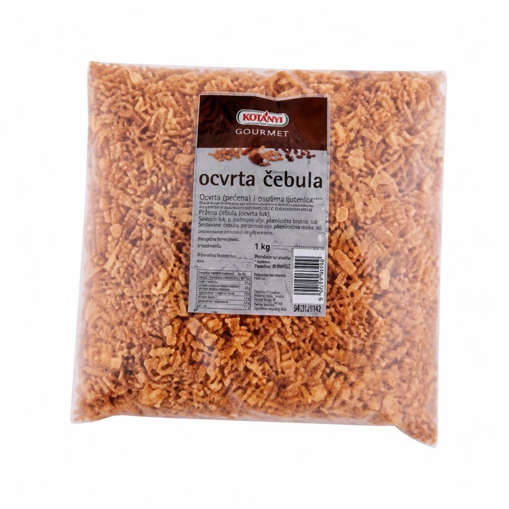 Ocvrta čebula Kotanyi 1 kg Akcija v trgovini E.Leclerc