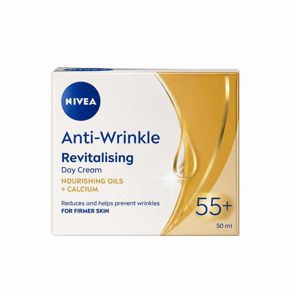 Nivea Anti-Wrinkle 55+ krema proti gubam 50 ml Akcija v trgovini Tuš