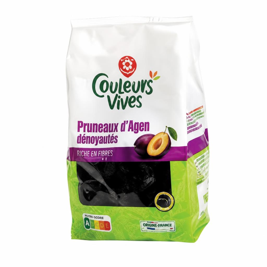 Couleurs Vives suhe slive 500 g Akcija v trgovini E.Leclerc