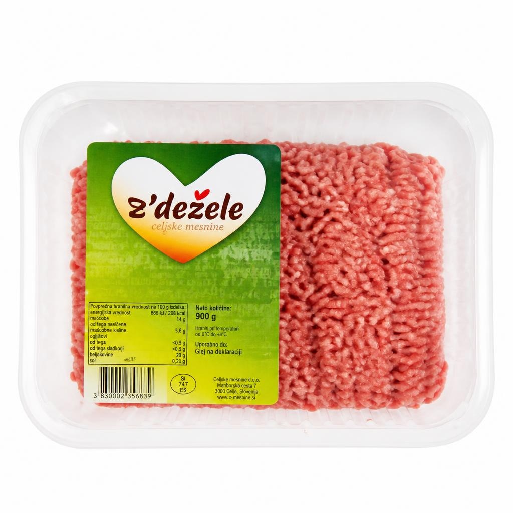 Mleto mešano meso - Akcija v trgovini Tuš