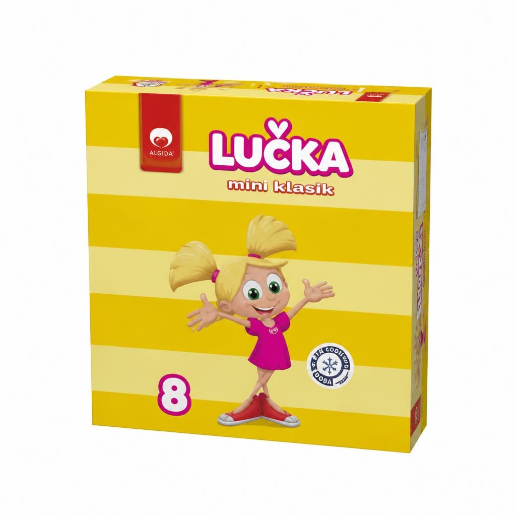 Sladoled Lučka, Ježek, Tom, Smrkci 8 x 70 ml Ljubljanske mlekarne - Akcija v trgovini Tuš
