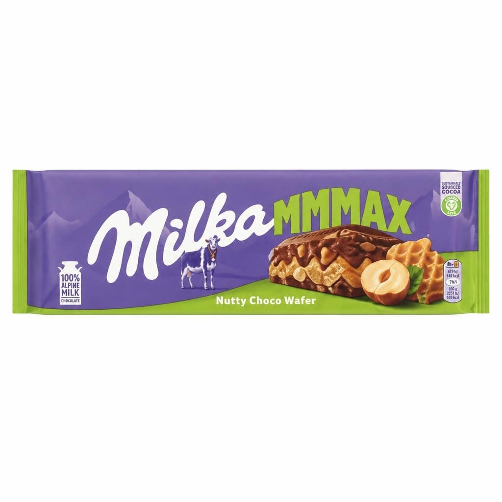 Milka Nutty Choco Wafer čokolada 270 g Akcija v trgovini Spar
