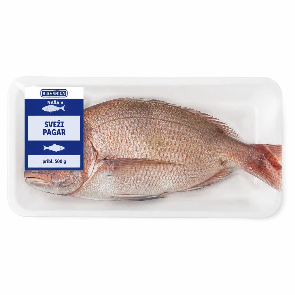 NAŠA RIBARNICA Sveži pagar pribl. 500 g - Akcija v trgovini Lidl