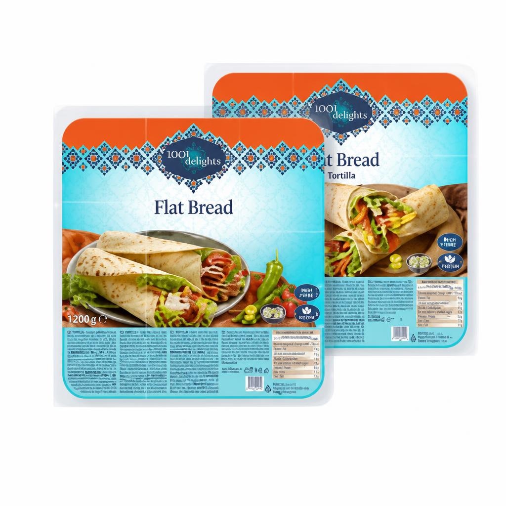 1001 DELIGHTS Tortilje 1200 g - Akcija v trgovini Lidl