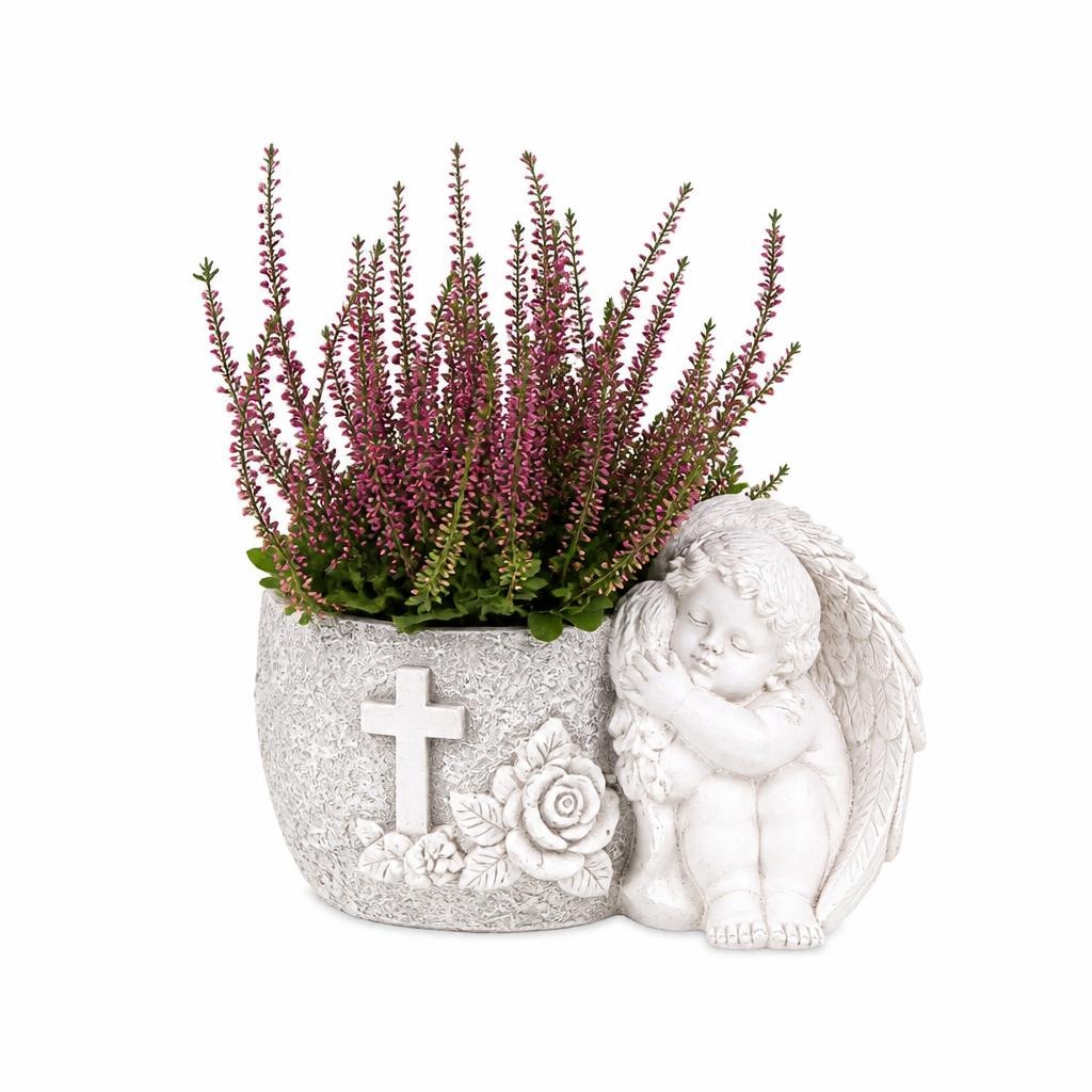 Aranžma Angel Ø 18 cm Akcija v trgovini Tuš